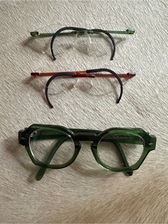 Accessories - Illa Italian Green Optical Glasses and two pair of Eye Phonics